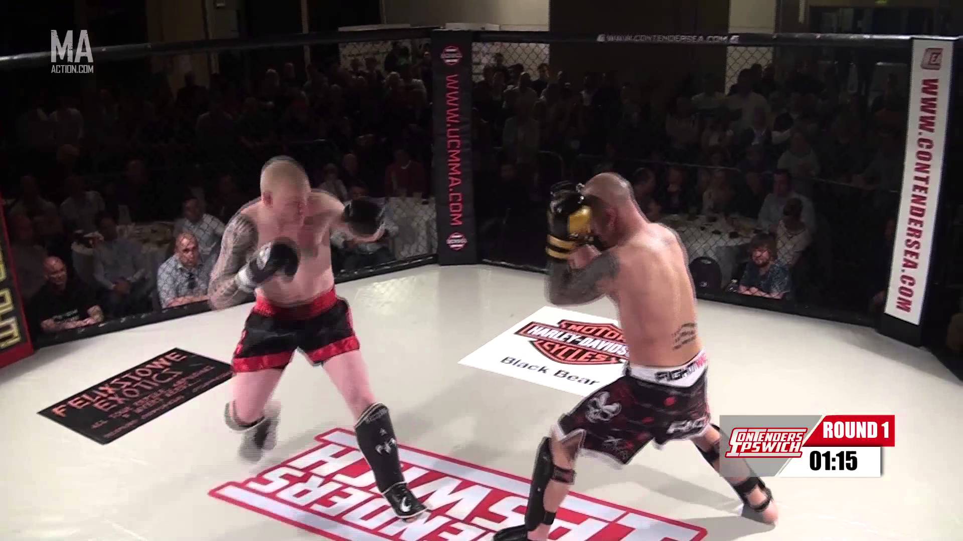 Tom Whitton vs Matt Bone - Contenders Ipswich #1 Full Fight MMA Video