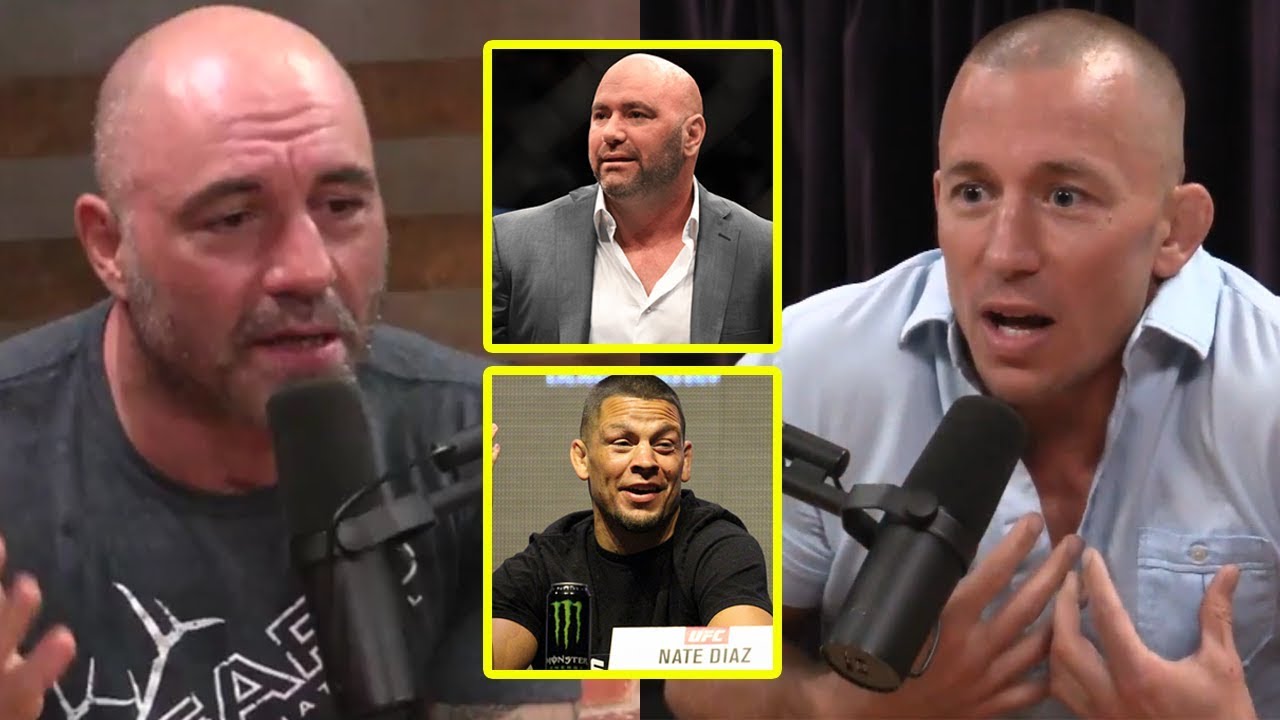 Joe Rogan and GSP on Nate Diaz and Dana White MMA Video