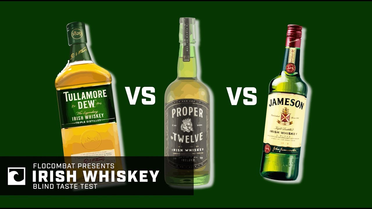 taste proper test Conor No. McGregor BLIND Proper 12 TASTE Jameson TEST: vs.