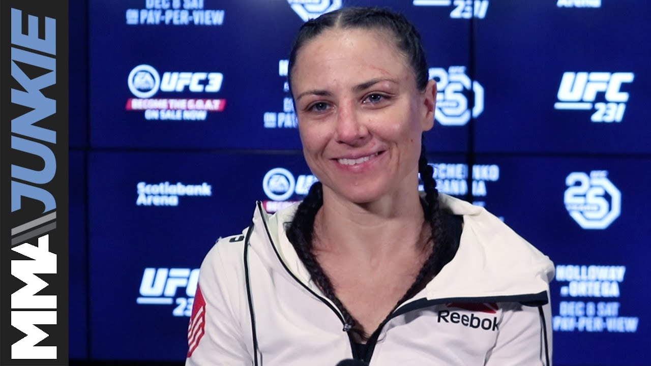 UFC 231: Nina Ansaroff full post-fight interview MMA Video