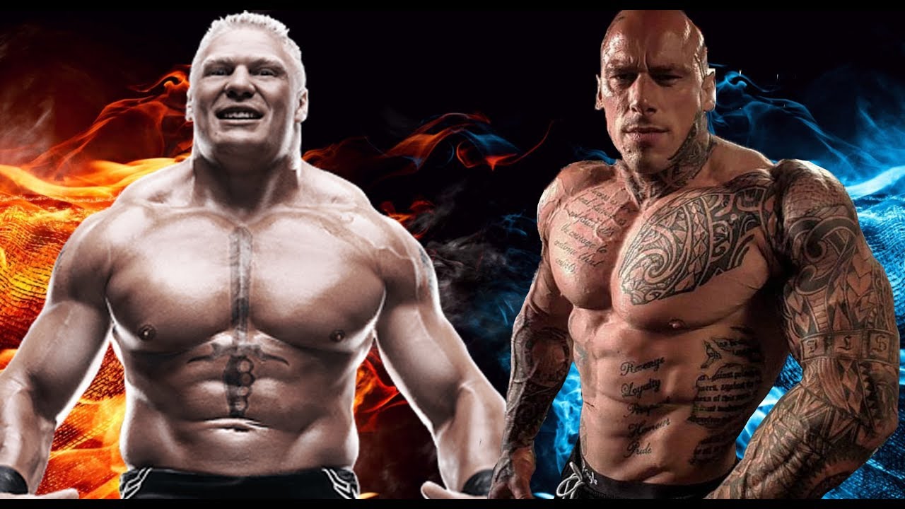 Brock Lesnar versus Martyn Ford the MEGAFIGHT!! 