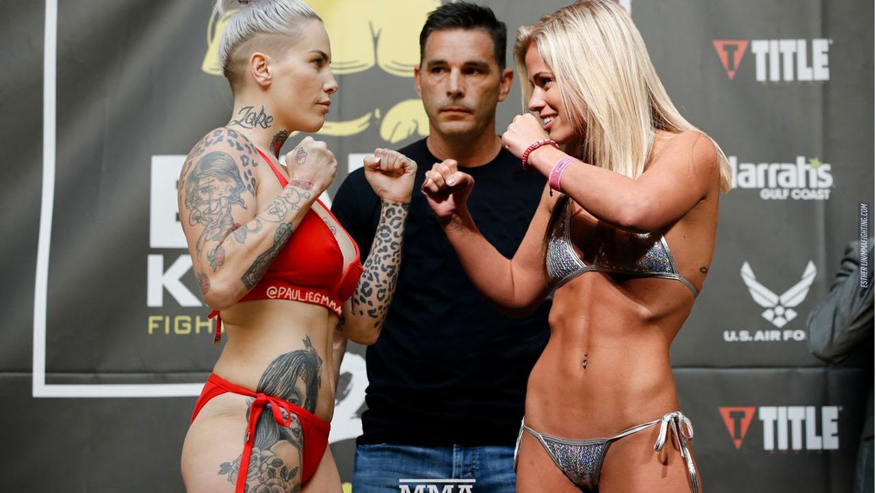 BKFC 17: Bec Rawlings versus PaigeVanZant the REMATCH!!! MMA Video