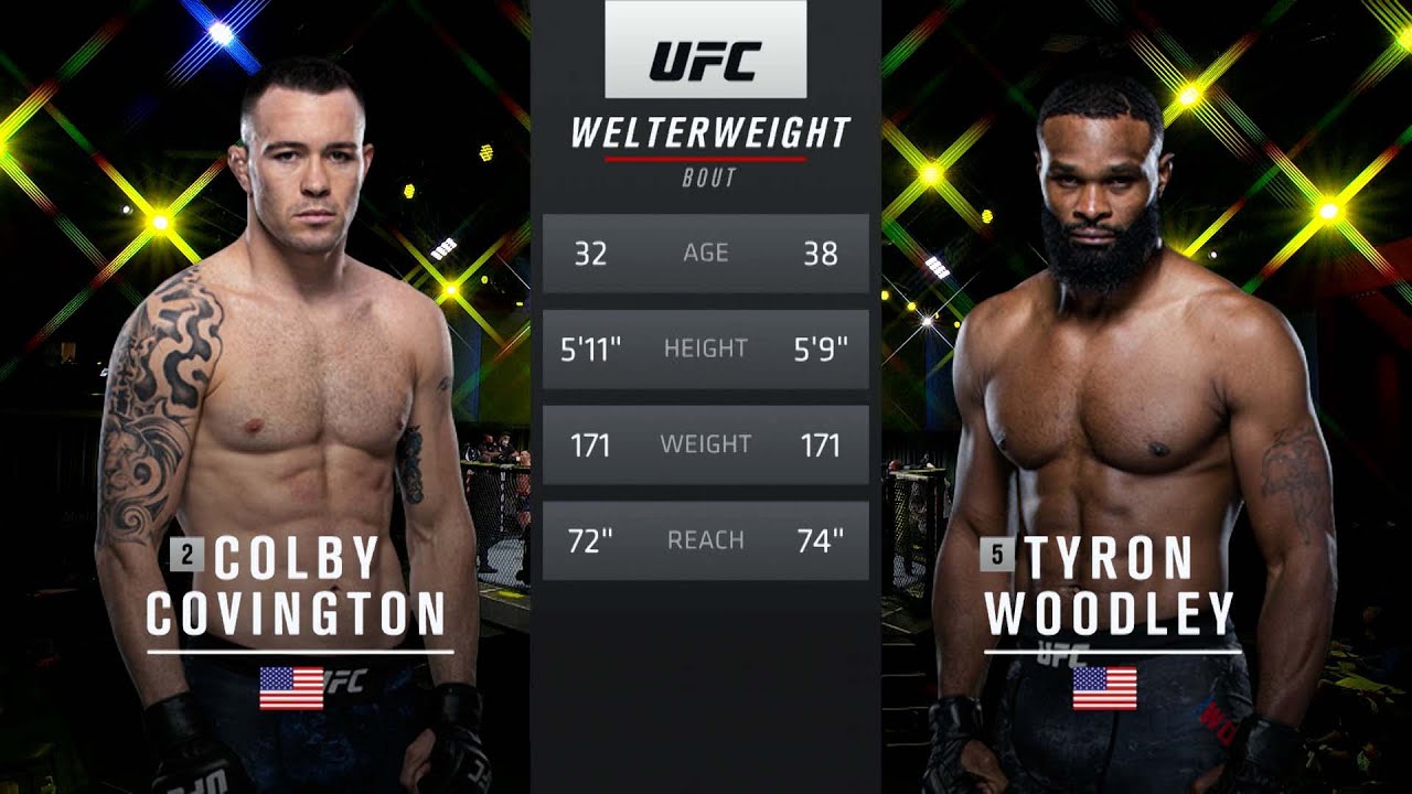 UFC 268 Free Fight: Colby Covington vs Tyron Woodley MMA Video