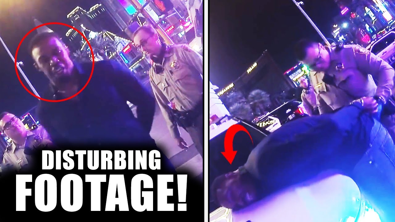 Disturbing Footage Of Jon Jones Arrest In Las Vegas Mma Video