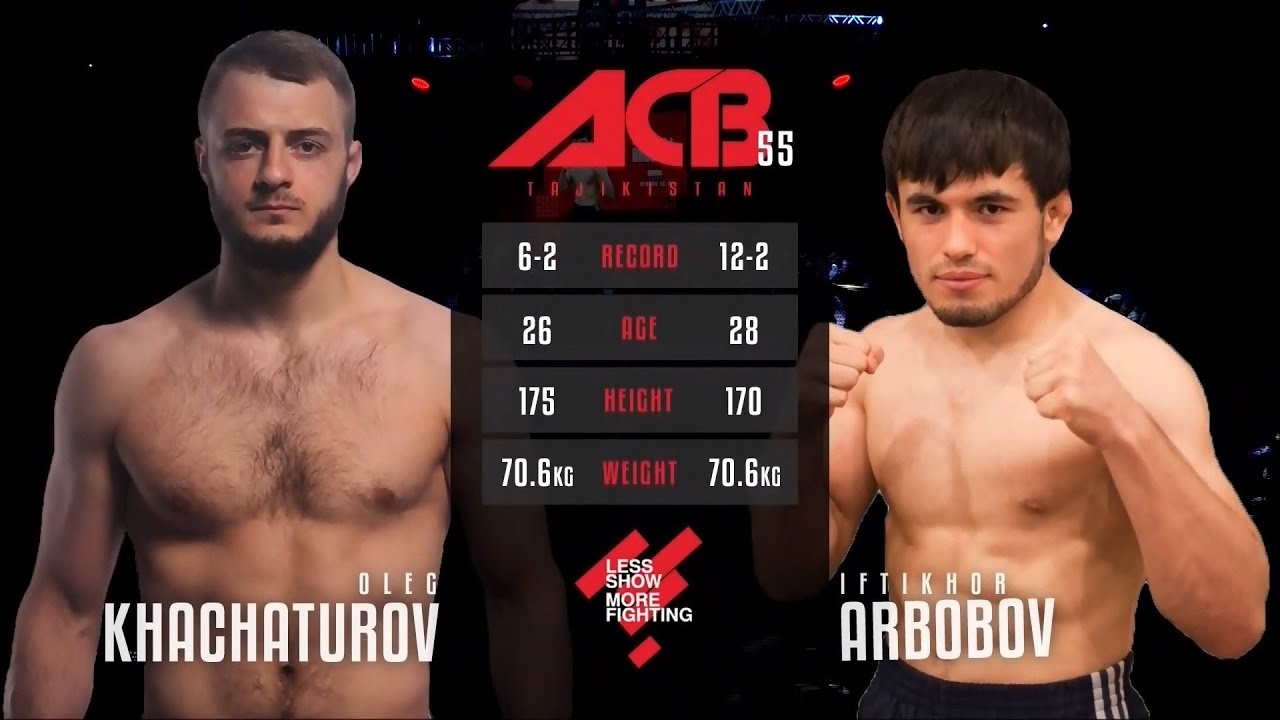 Oleg Khachaturov vs. Iftikhor Arbobov Oleg Khachaturov vs. Iftikhor...