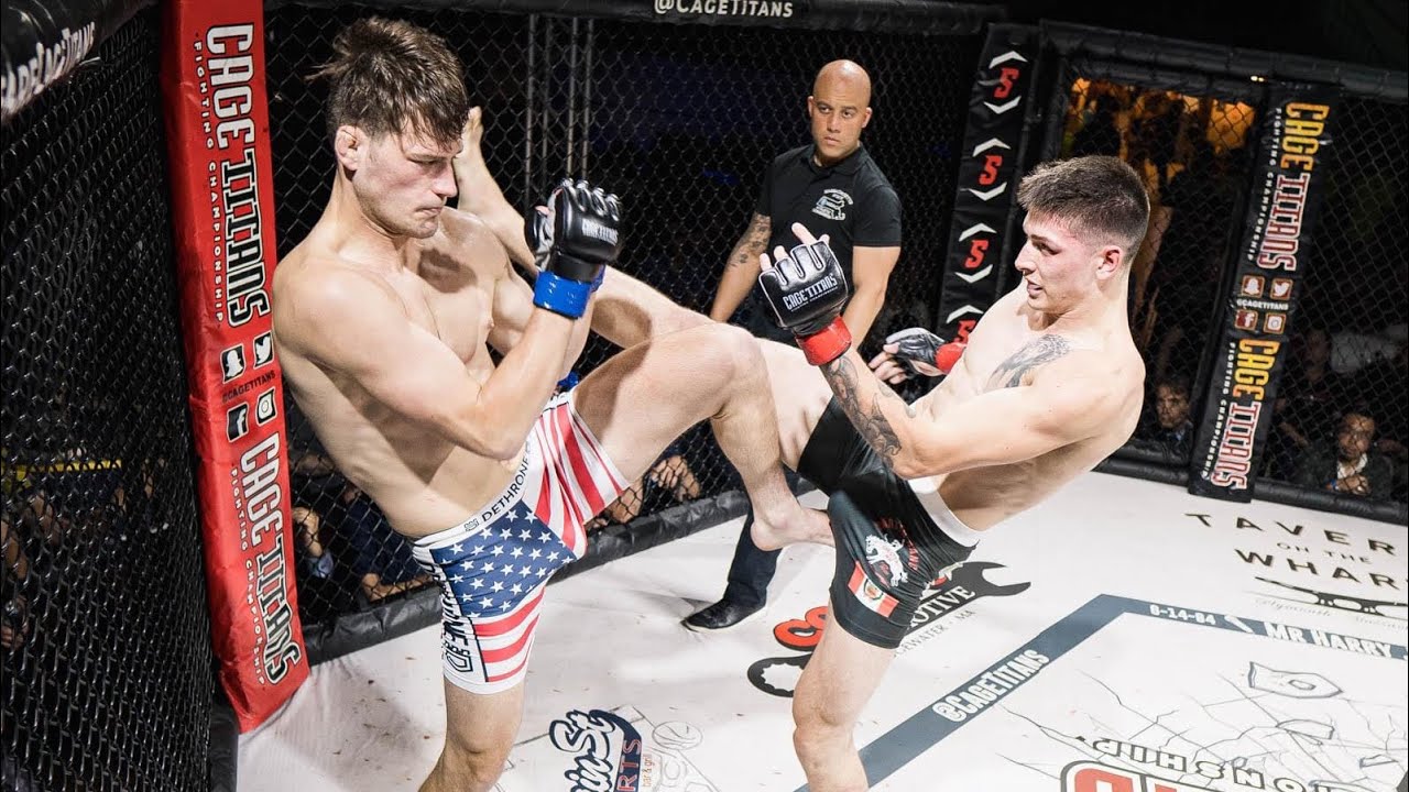 American Psycho Brody McDougal vs Ozzy Torro Martin AM Welterweight Title Cage Titans 60