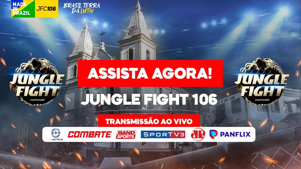 LIVE | JUNGLE FIGHT 106 | COMPLETE EVENT Full Fight MMA Video