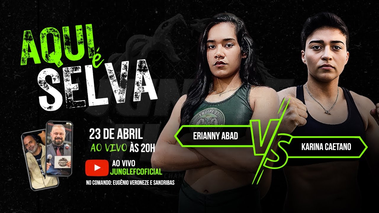 HERE IS THE JUNGLE l Part. Erianny x Karina Full Fight MMA Video