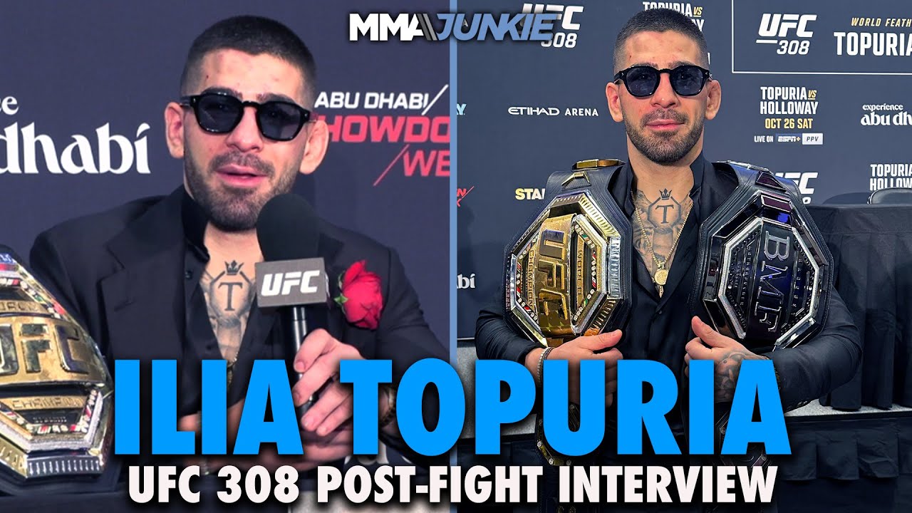 Ilia Topuria Declares Himself True BMF Champ After Max Holloway KO,...