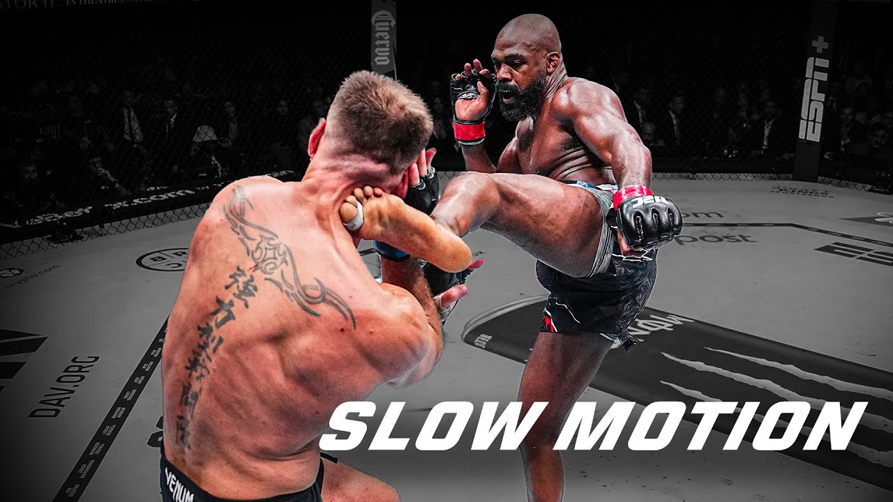 Experience The BEST Moments From UFC 309 in SLOW MOTION 👊 | Fight
