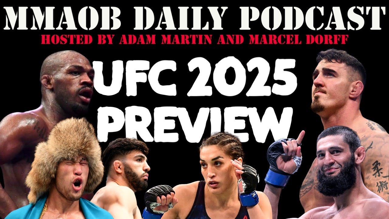 UFC 2025 Preview MMAOB Daily Podcast For December 29th MMA Video