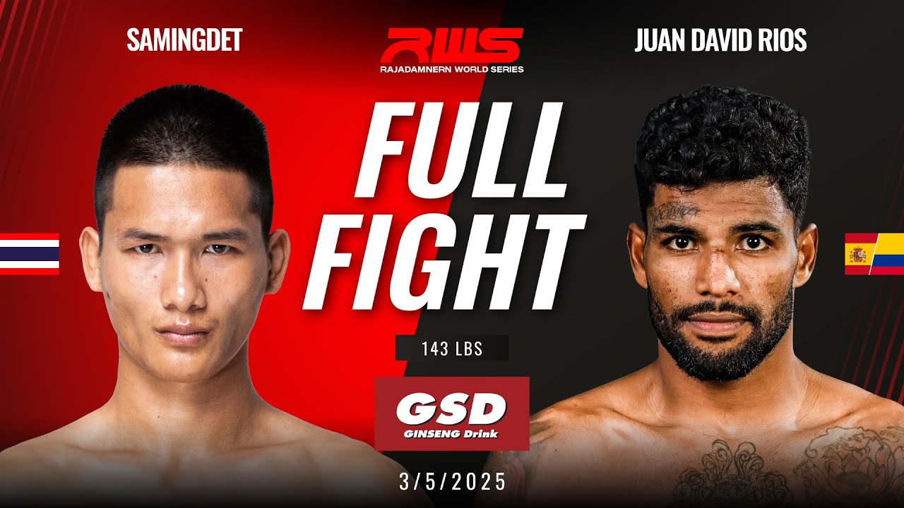 Angel David Rios Rws Full Fight l Samingdet vs. Juan David Rios l Samingdet vs. Juan David ...