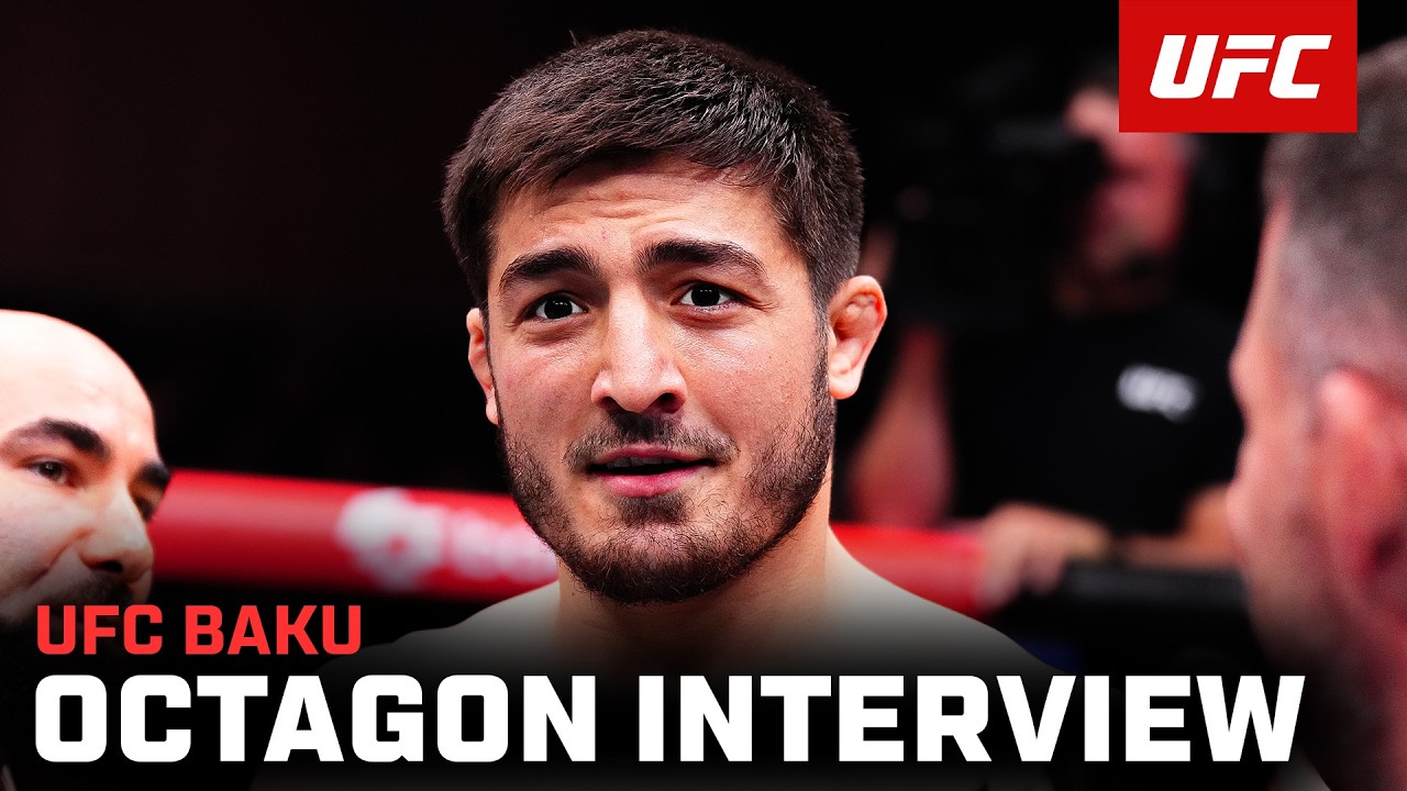 Abdul-Rakhman Yakhyaev Octagon Interview | UFC Baku