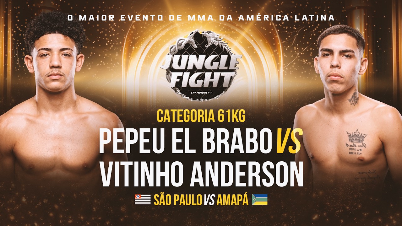 JUNGLE FIGHT 151 | VITINHO ANDERSON VS. PEPEU EL BRABO